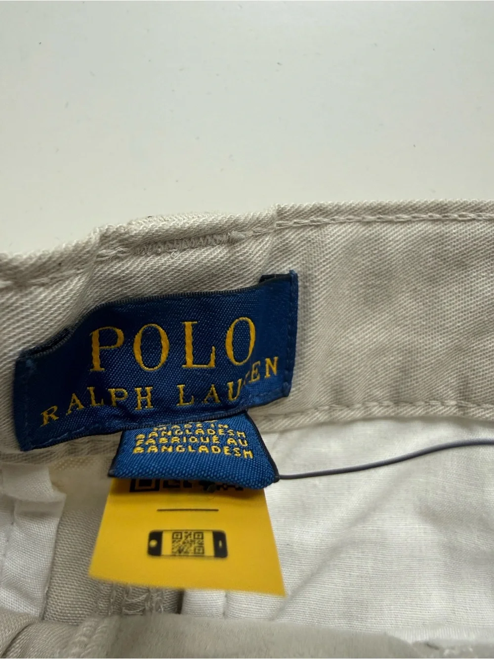 Ralph Lauren Polo 2T Light Khaki Cargo Shorts